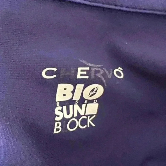 - Chervo long sleeve polo size 50 (M) bio sun block (J108) - Picture 7 of 9